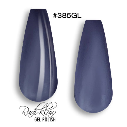 Phat Kat Gel Polish Blue/Grey Glass Gel #385GL 10ml glass gel polish color swatches