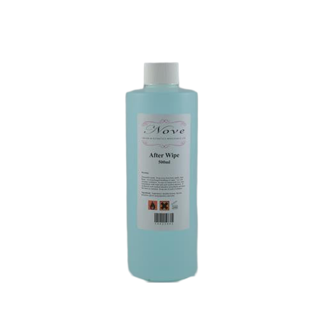 Nove After Wipe 500ml salon prep liquid bottle