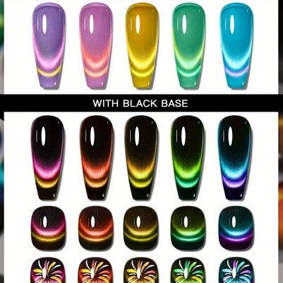 Coconoir Beauty Cat Eye Yellow cat eye gel colour chart