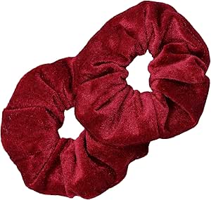 Nove Velvet Scrunchie Assorted Colors red velvet hair scrunchie