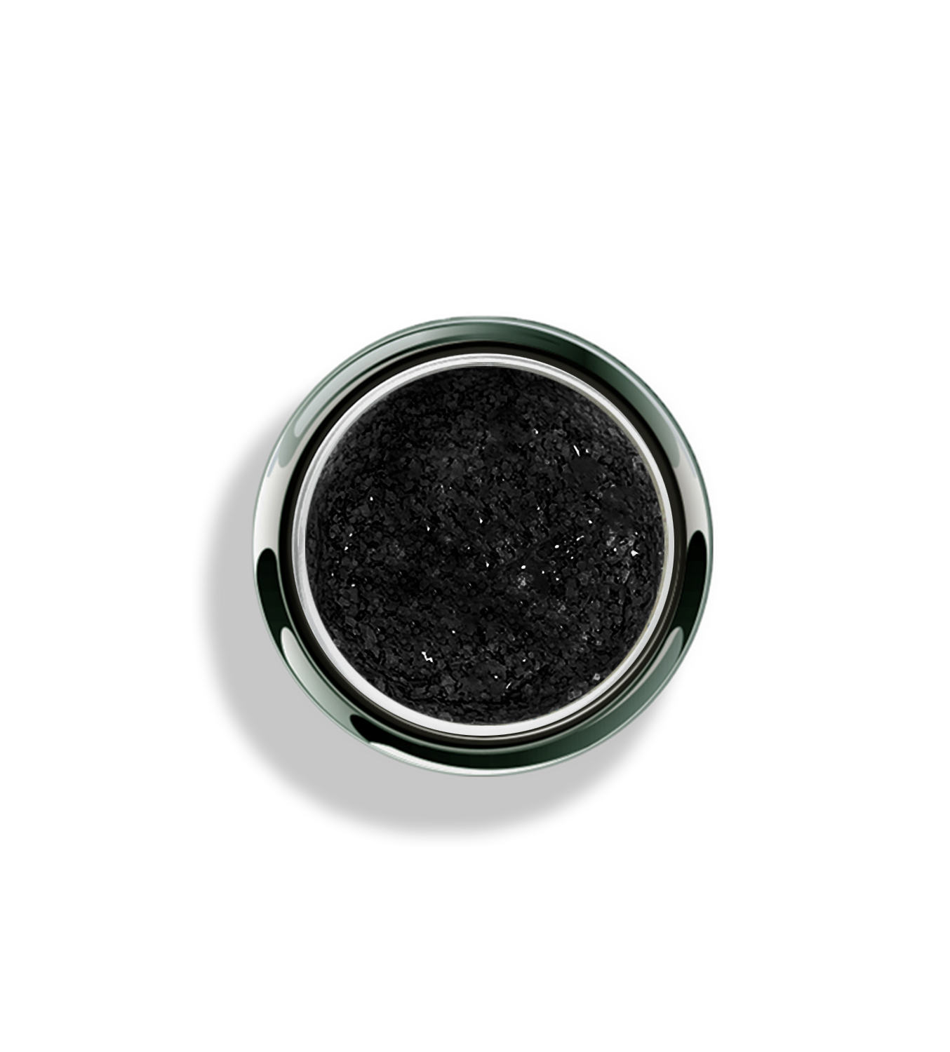 Akzentz Gel-Play Lace Black professional nail art gel in open jar