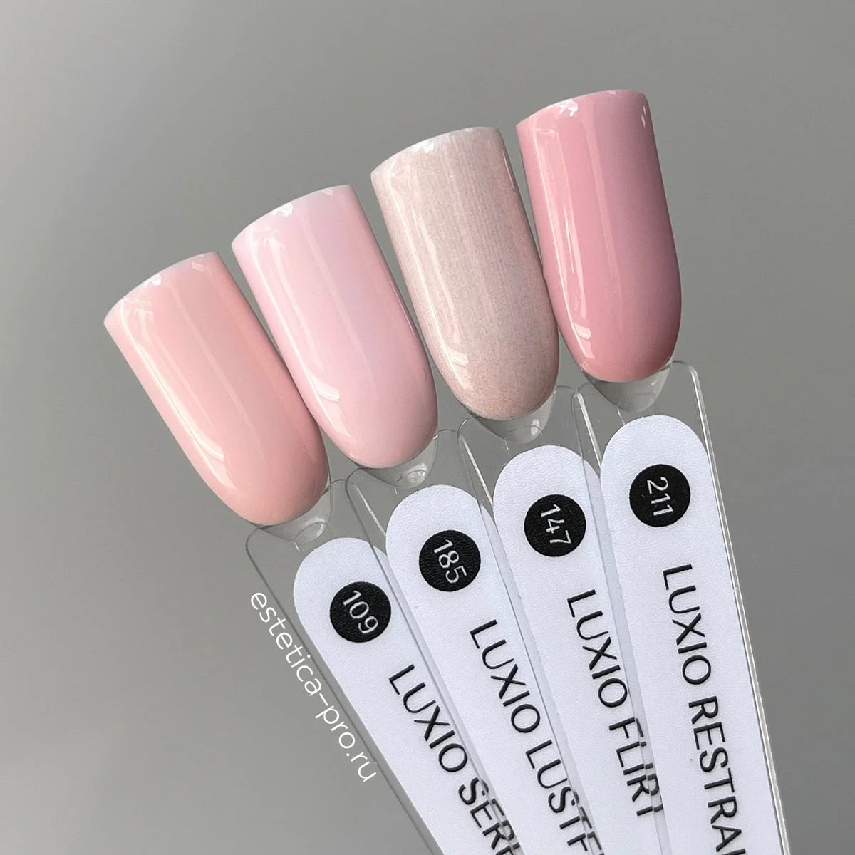 Akzentz Luxio Flirt gel color and finish
