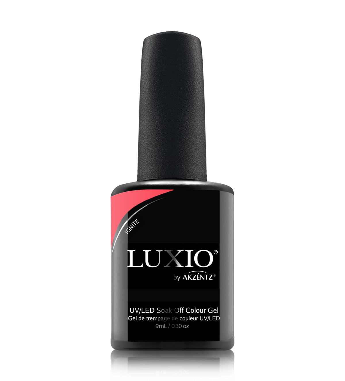Akzentz Luxio Ignite 15 mL gel polish bottle
