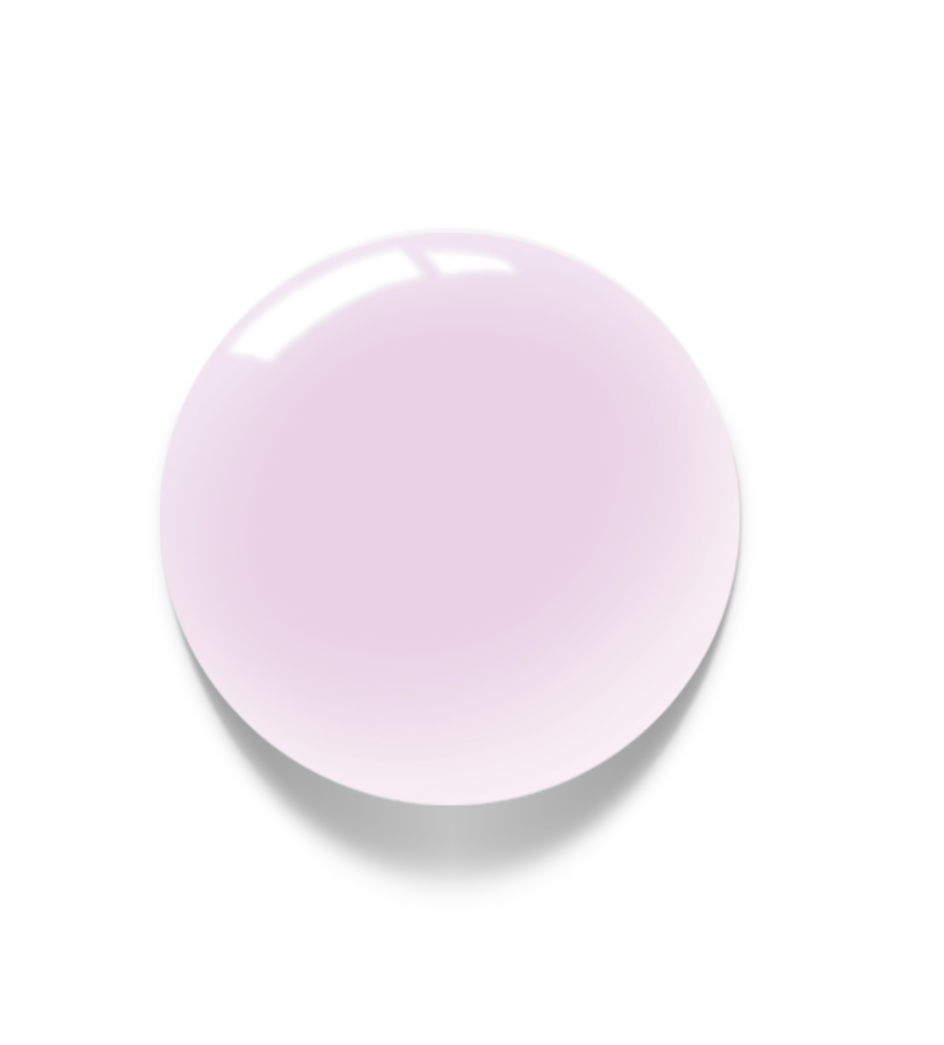 Akzentz Luxio Shell gel color swatch