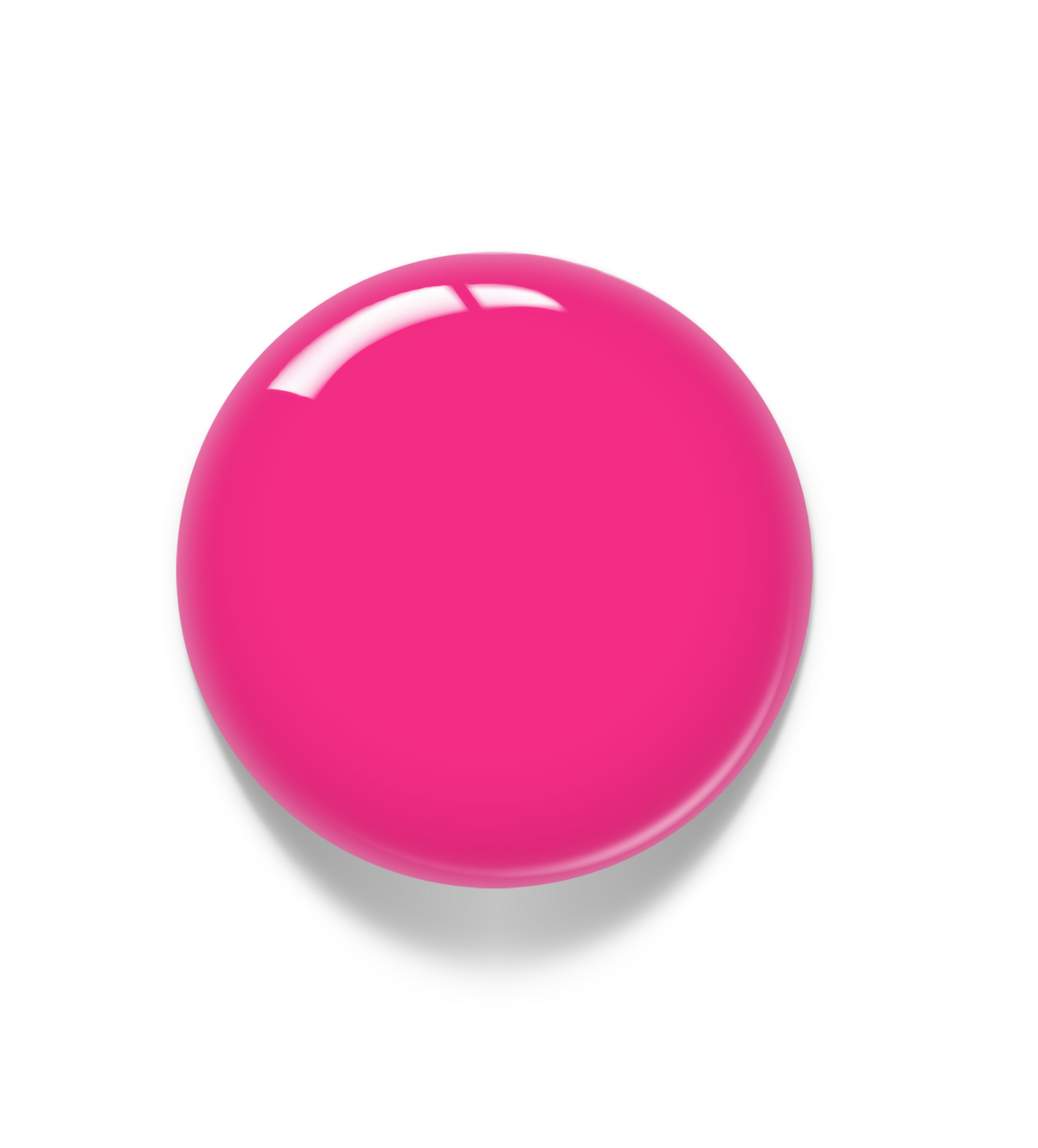 Akzentz Luxio Sizzle large round gel color swatch