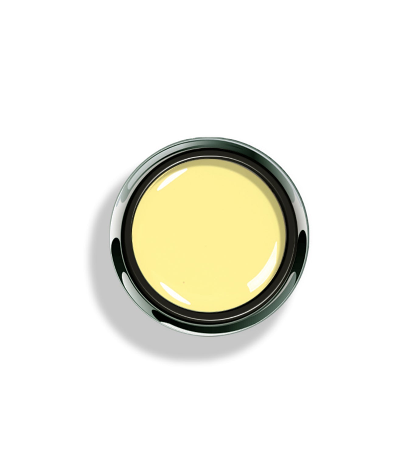 Akzentz Options Mellow Yellow gel in open jar