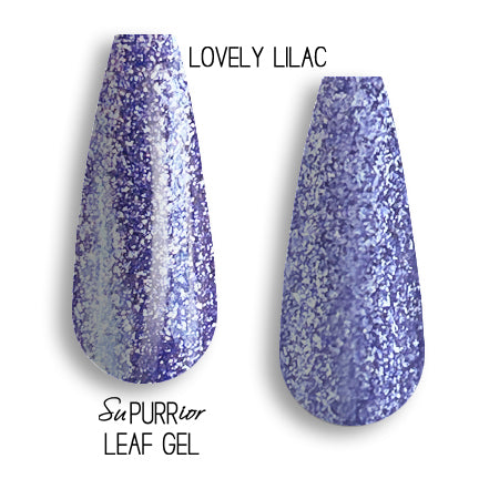 Phat Kat Leaf Gel Lovely Lilac 10ml leaf gel polish color swatches