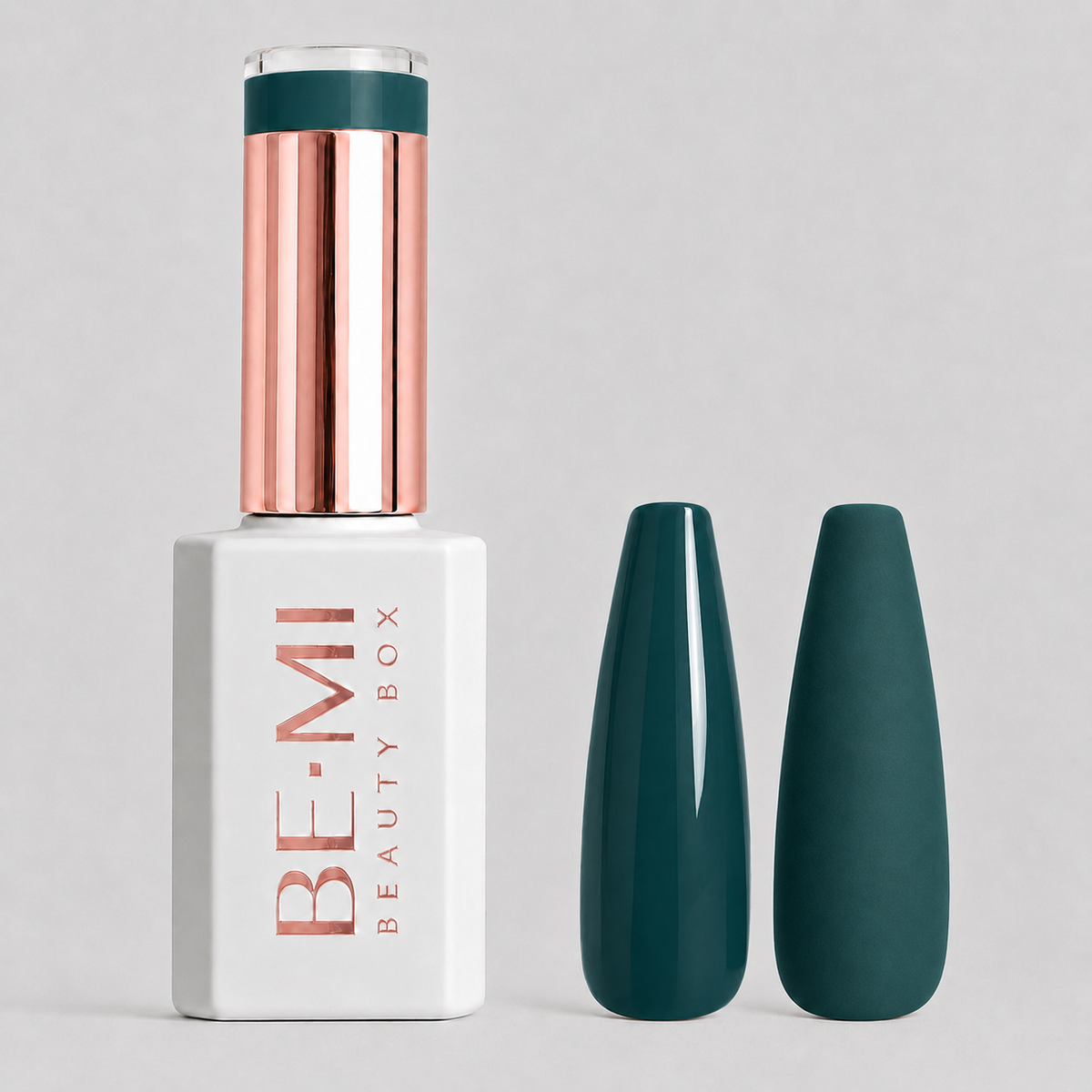 BEMI Beauty Box Creami Sunkissed O10 15ml gel polish bottle and colour swatches
