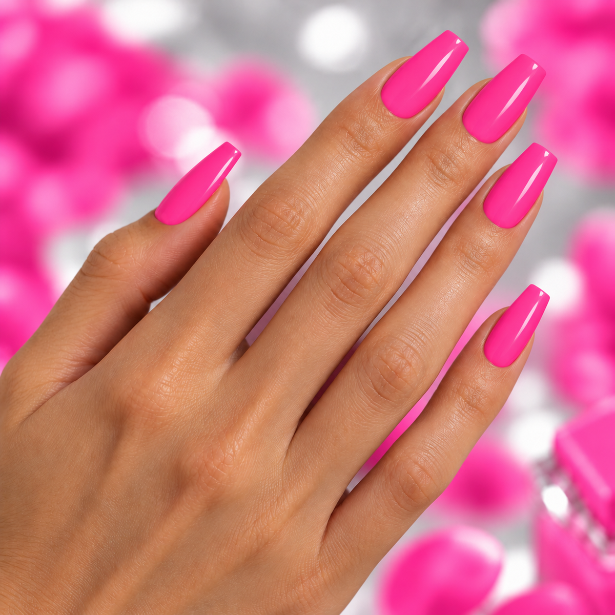 BEMI Creami Dough You Love Me SS01 nails in a color photo.