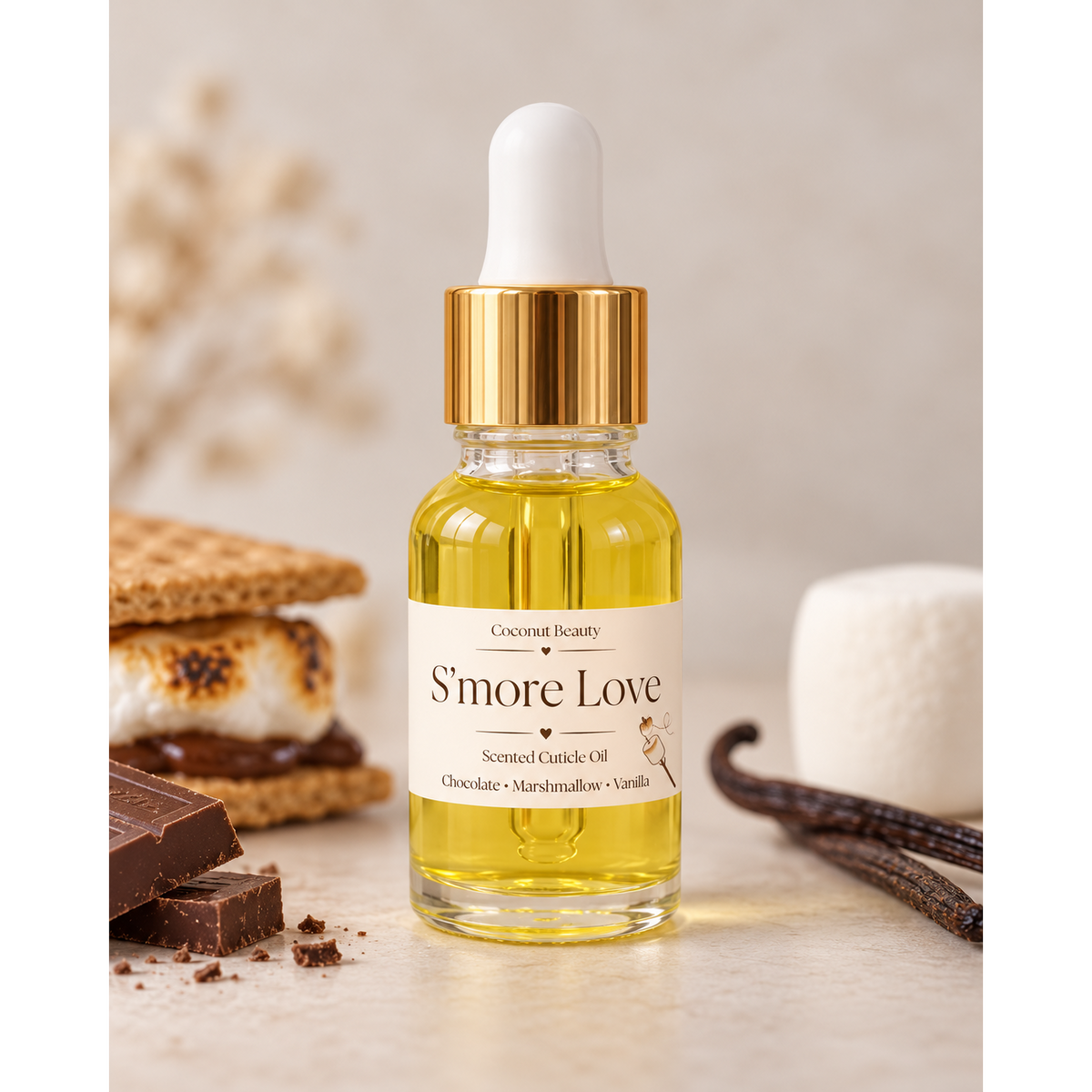 Coconoir Beauty S’more Love Cuticle Oil 15ml