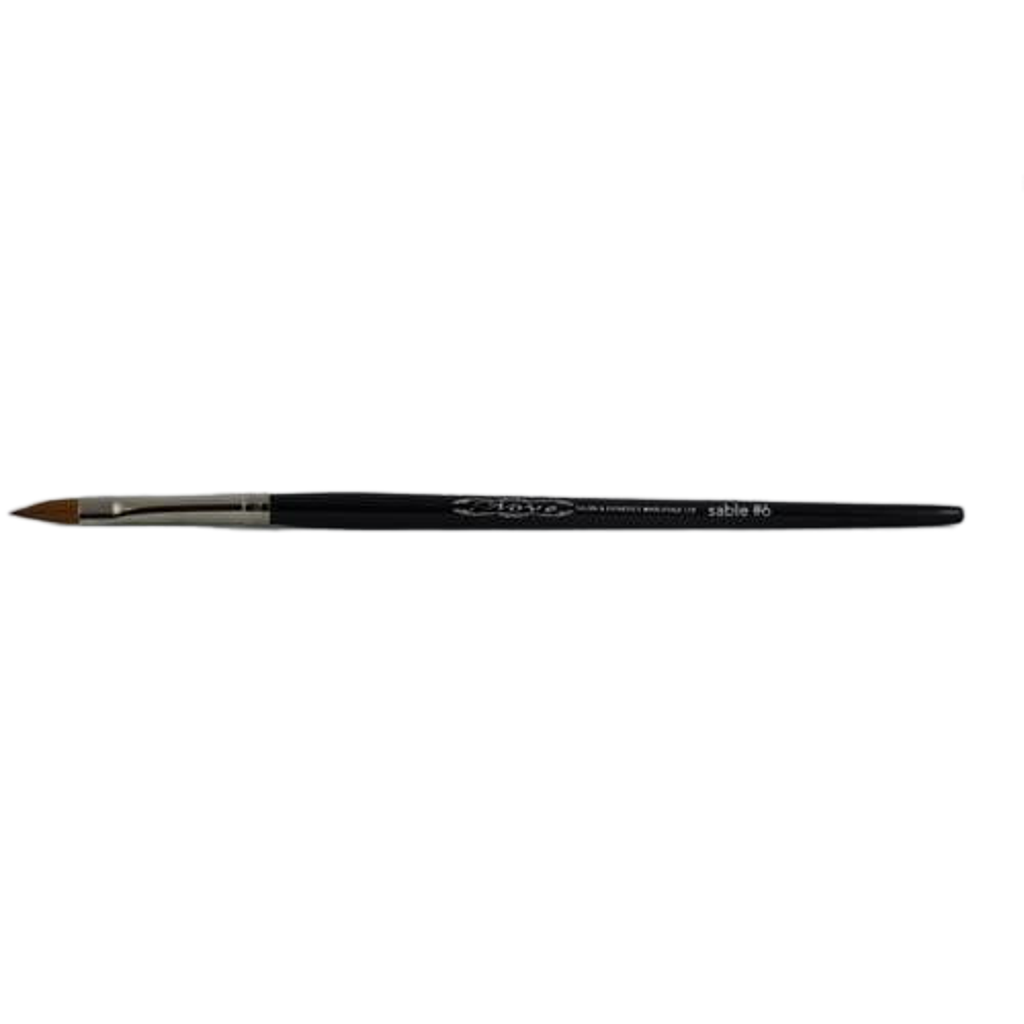 Nove Sable Brush #6 nail brush
