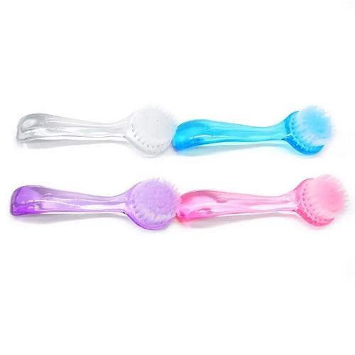 Nove Nail Scrub Brush (With Cap) 1pc Pink nail scrub brush