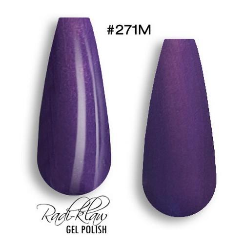 Phat Kat Gel Polish Purple #271M 10ml gel polish color swatches