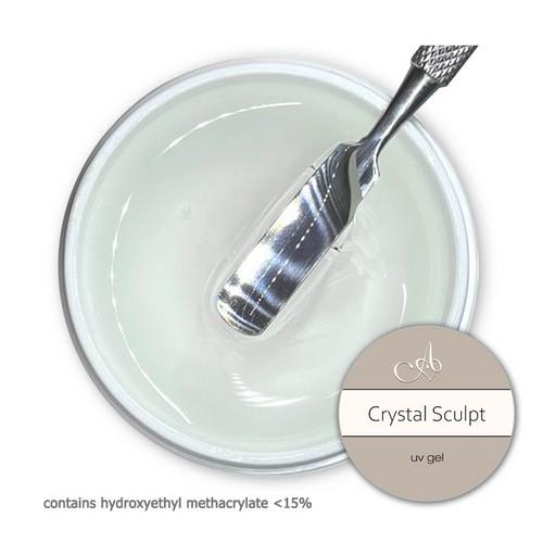 Amore Ultima Crystal Sculpt Gel 15ml professional gel nail product jar