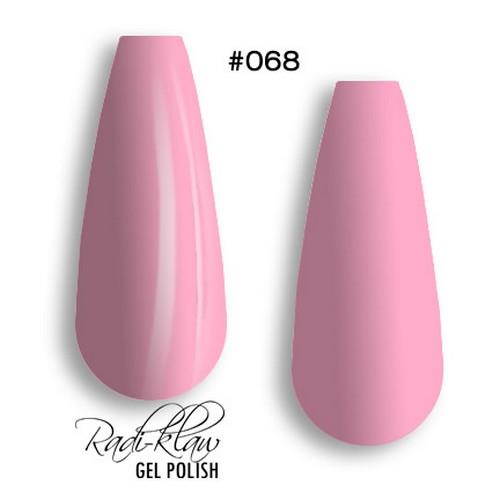 Phat Kat Gel Polish Medium Pink #068 10ml gel polish color swatches