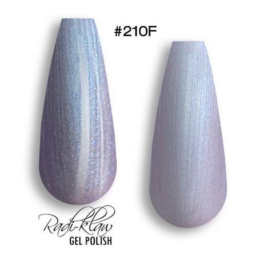 Phat Kat Gel Polish Lilac Frost #210F 10ml frost gel polish color swatches