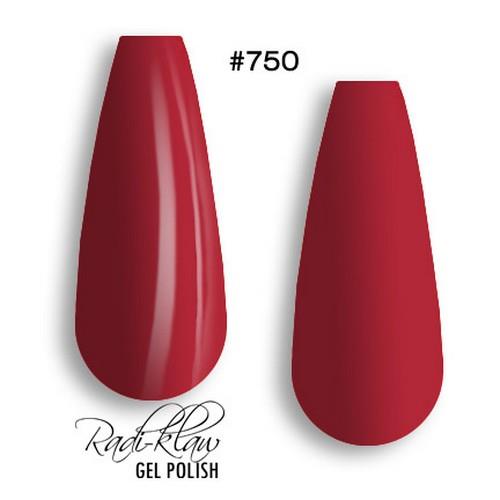 Phat Kat Gel Polish Bright Red #750 10ml gel polish color swatches