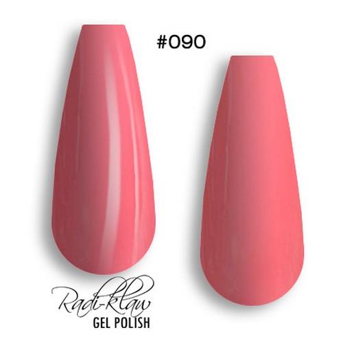 Phat Kat Gel Polish Neon Coral #090 10ml gel polish color swatches