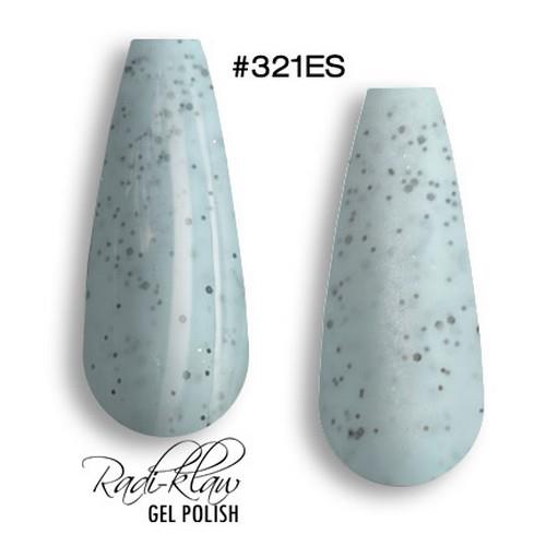 Phat Kat Gel Polish Pale Blue Eggshell #321ES 10ml speckled gel polish color swatches