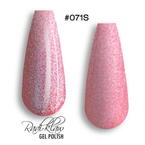 Phat Kat Gel Polish Pink Shimmer #071S 10ml shimmer gel polish swatches