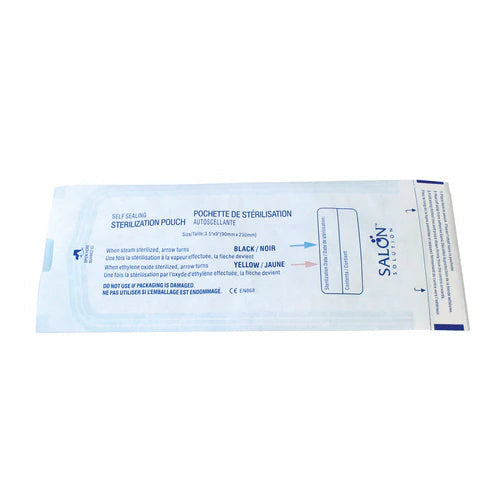Salon Solution Sterilization Pouches 200pk package