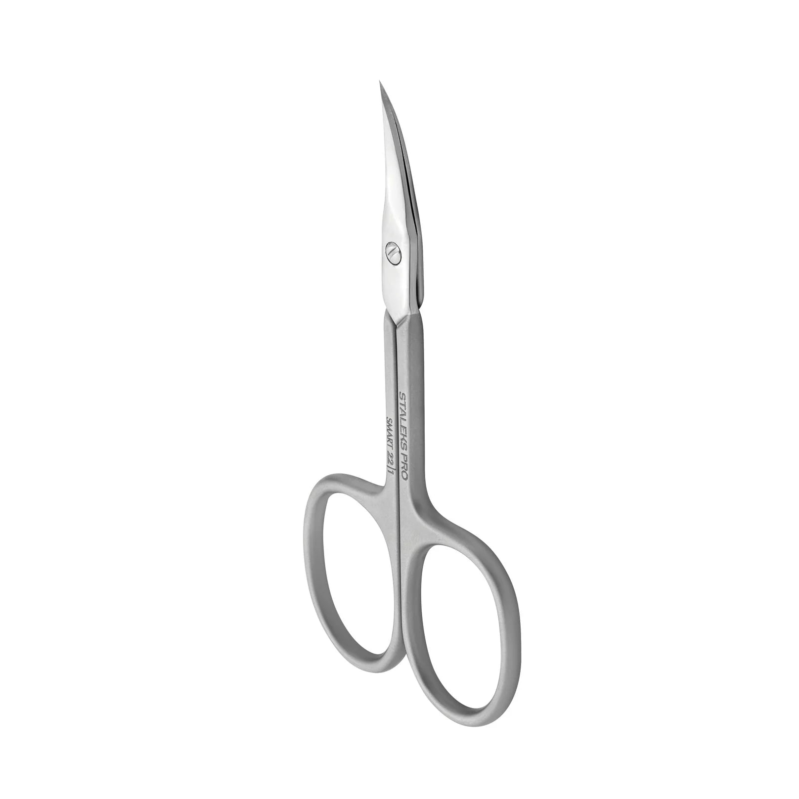 Staleks SMART 22 Type 1 cuticle scissors angled view