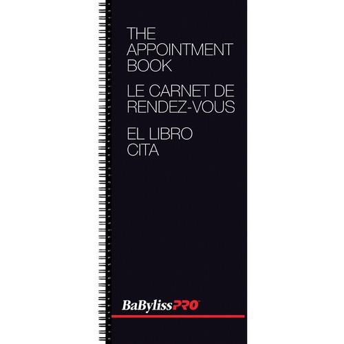 BaByliss PRO Appointment Book 2 Column salon appointment book cover