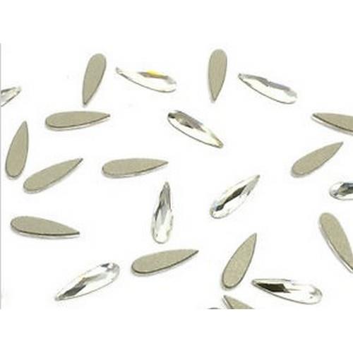 Nove Swarovski Crystal Raindrop 12pk raindrop Swarovski nail crystals