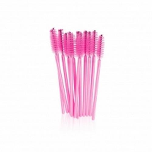 Silkline Mascara Applicators Pink 25pk disposable applicators