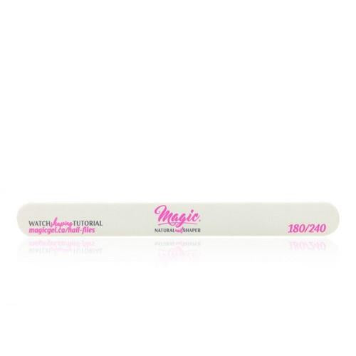 Magic File Natural Nail Shaper 180/240 nail file package