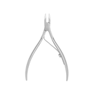 Front view of the Staleks Classic 12 stainless steel cuticle nipper on a white background.