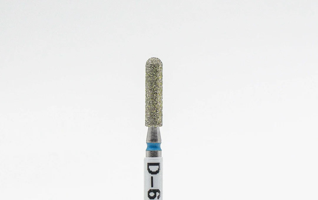 U Tools Diamond Rounded Cylinder Bit Medium nail drill bit