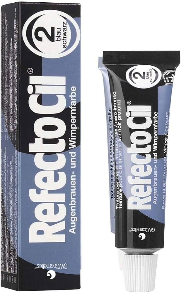 RefectoCil Lash/Brow Tint Blue/Black box and tint tube