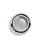 Akzentz Gel-Play Glitter Silver professional nail art gel in open jar