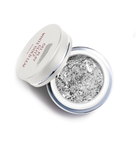 Akzentz Gel-Play Glitz White Gold Leaf professional nail art gel in open jar