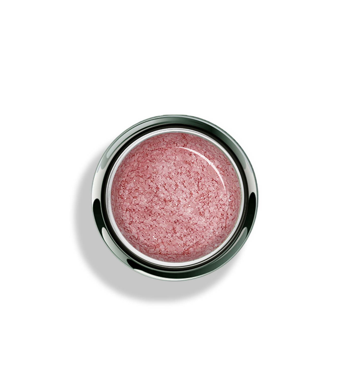 Akzentz Gel-Play Lace Pink professional nail art gel in open jar