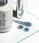 Akzentz Gel-Play Magnetic Clear Silver bottle with gel drops