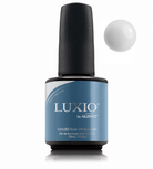 Luxio Build Porcelain bottle with matching round gel color swatch