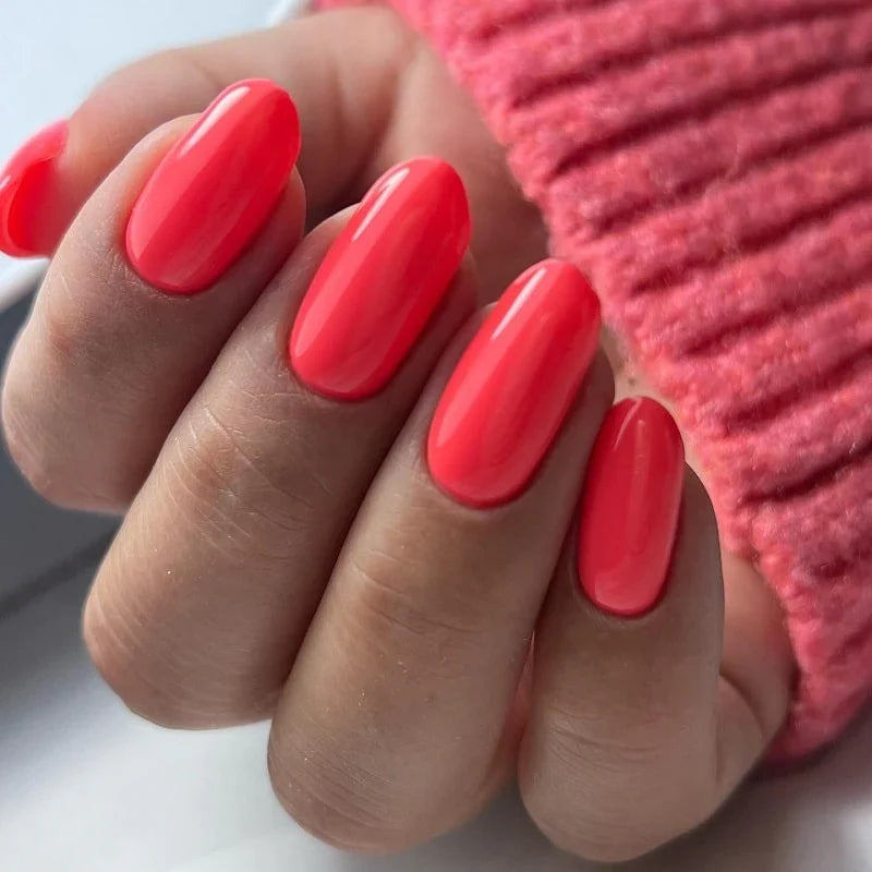 Akzentz Luxio Cosmo gel polish shown on manicured nails