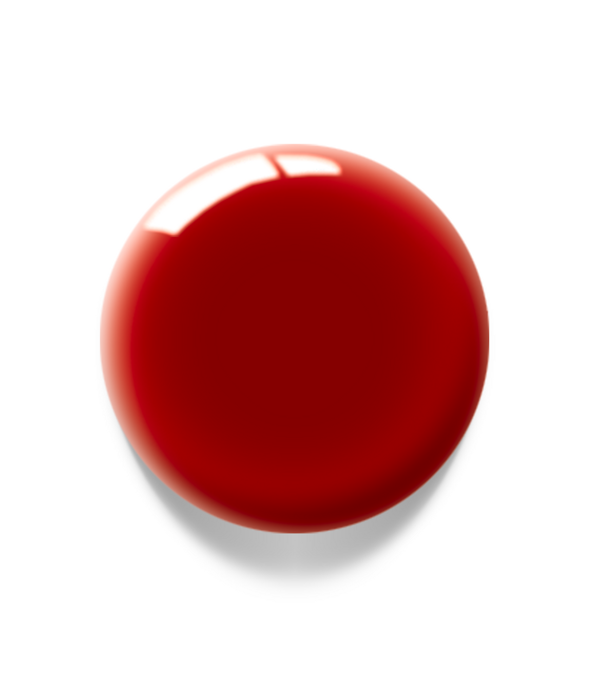 Akzentz Luxio Rosso gel color swatch