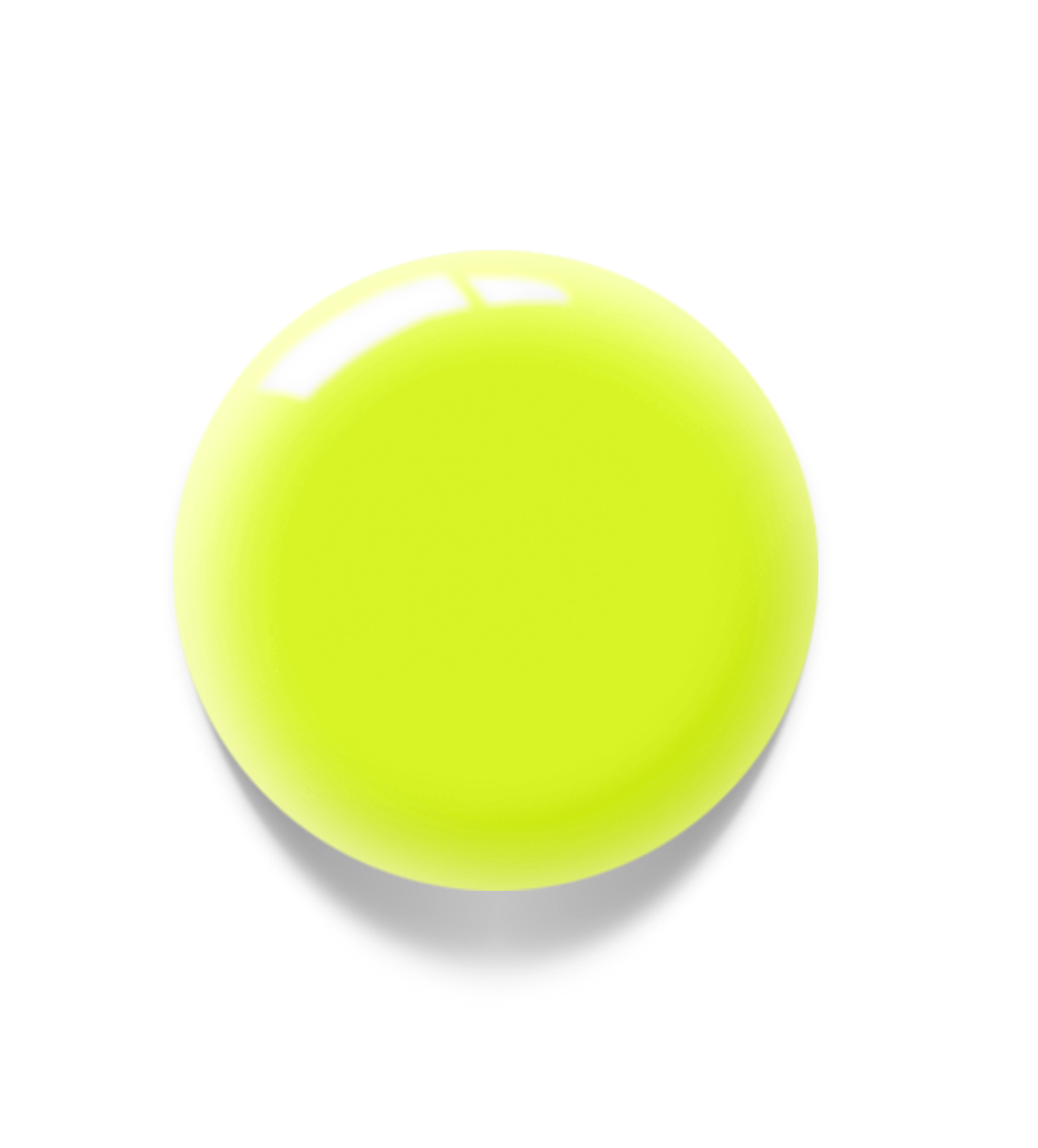 Akzentz Luxio Sunburst large round gel color swatch