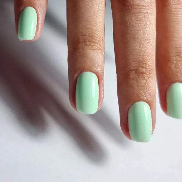 Akzentz Luxio Wink gel polish shown on manicured nails