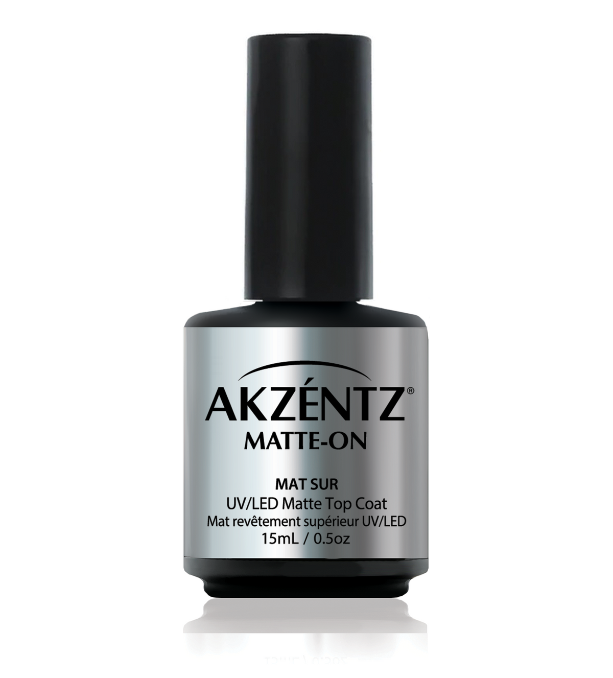 Akzentz Matte-On Top Coat 15ml bottle