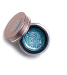 Akzentz Options Aurora Blue gel in open jar