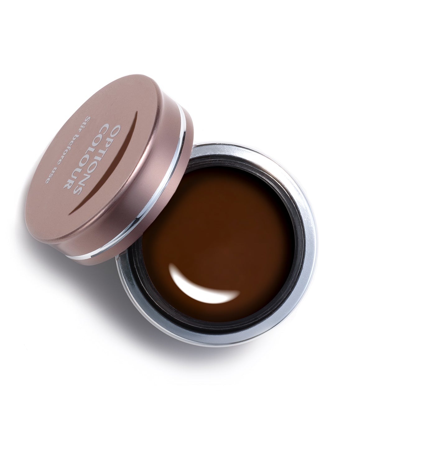 Akzentz Options Chocolate gel in open jar