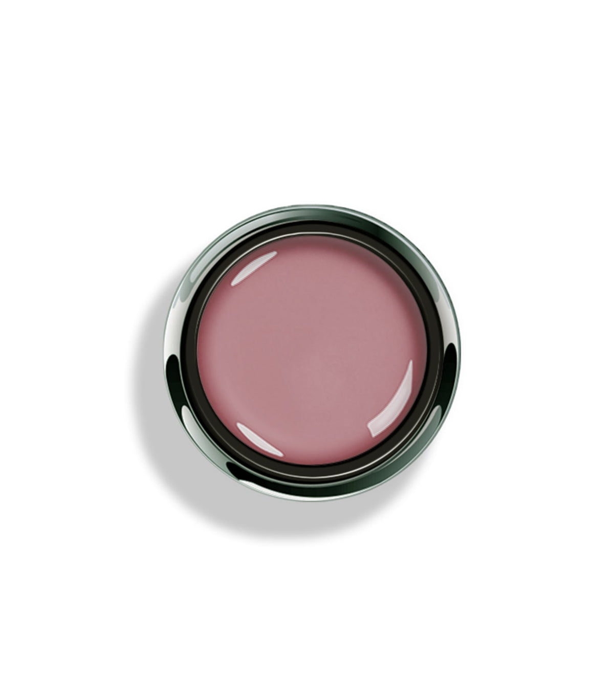 Akzentz Options Dusty Rose gel in open jar