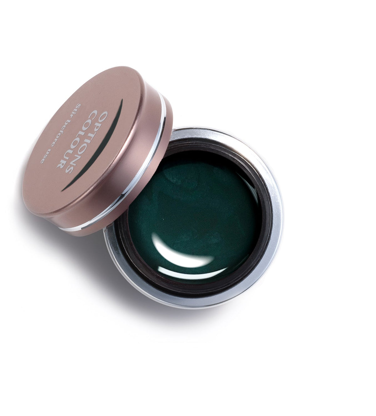 Akzentz Options Eternal Green gel in open jar