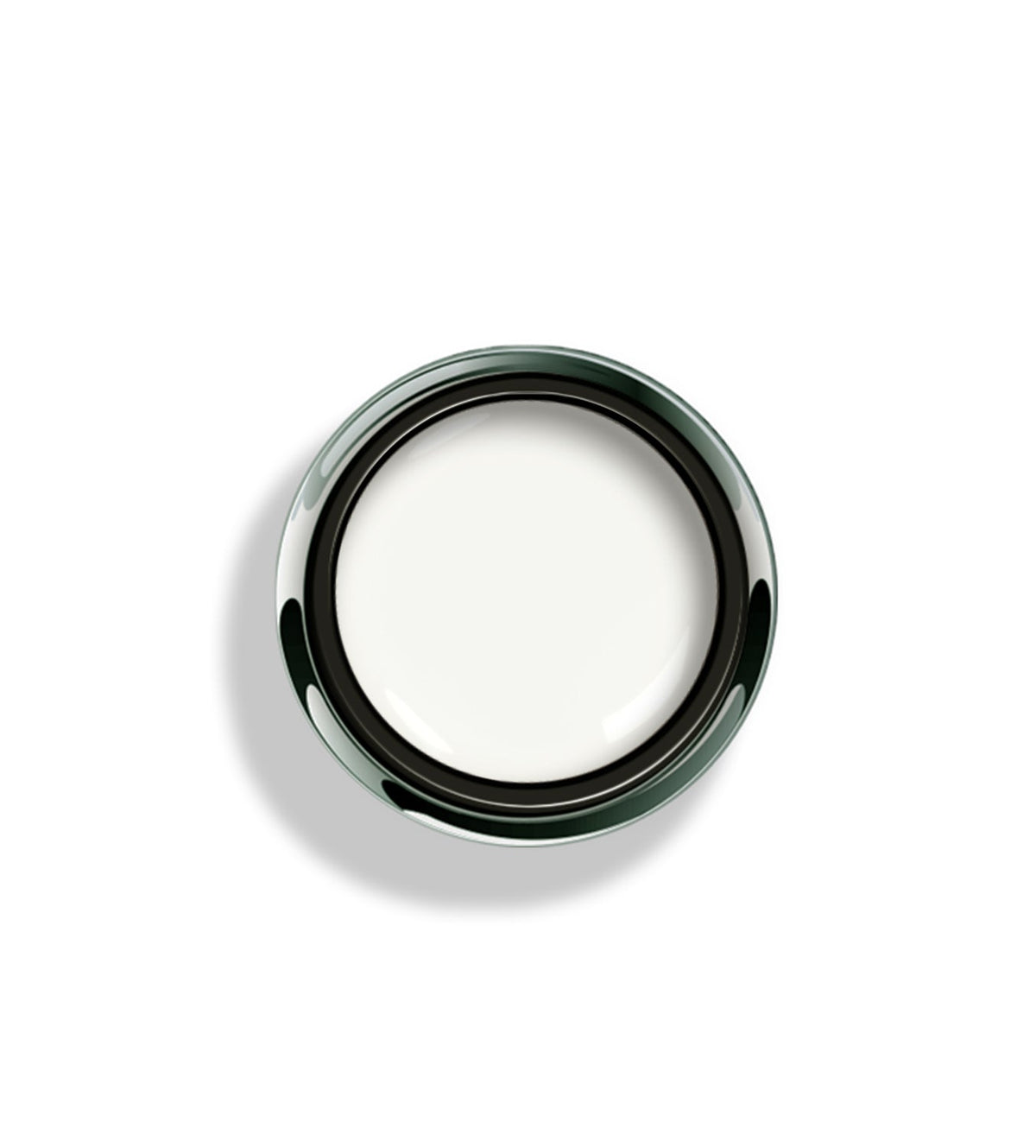 Akzentz Options Gel Art White gel in open jar