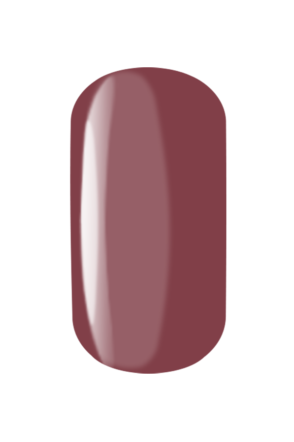 Imperial Dawn mauve cream gel nail swatch