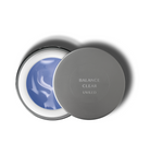 Balance Clear open gel jar with matching labeled lid